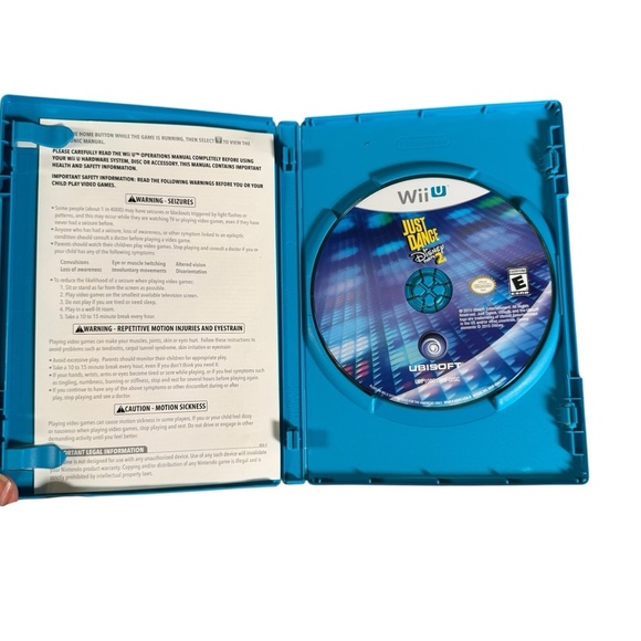Just Dance Disney Party 2 Nintendo Wii U Game Complete Un-Tested - Picture 3 of 5